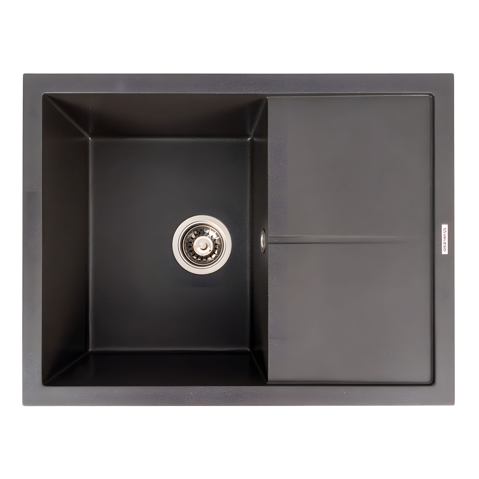 Гранітна кухонна мийка VALESO 6550 CRIPTA (моріон) Гранітна кухонна мийка VALESO 6550 CRIPTA (моріон)