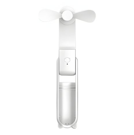 Портативний вентилятор PF05W, розкладний, акумуляторний, білий