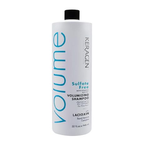 Безсульфатный шампунь для объема волос с кератином Organic Keragen Volumizing Shampoo, 946 мл Безсульфатный шампунь для объема волос с кератином Organic Keragen Volumizing Shampoo, 946 мл