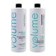 Набір Organic Keragen Volumizing шампунь та кондиціонер для об'єму волосся з кератином, 2х946 мл (заводські)