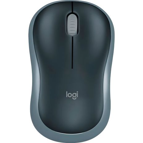 Беспроводная мышь Logitech M185 Black-Grey