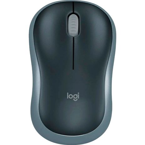 Мышь Logitech M185 Wireless Black-Grey