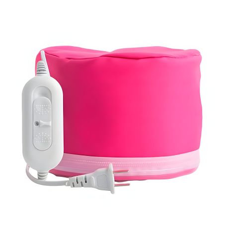 Электрическая шапка-сушуар для лечения волос, матово-розовая Электрическая шапка-сушуар для лечения волос, матово-розовая