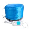 Електрична тканинна термошапка-сушуар для масок, ламінування та лікування волосся, синя