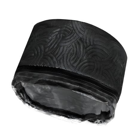 Черная электрическая термошапка для волос (маски, ламинирование, лечение)