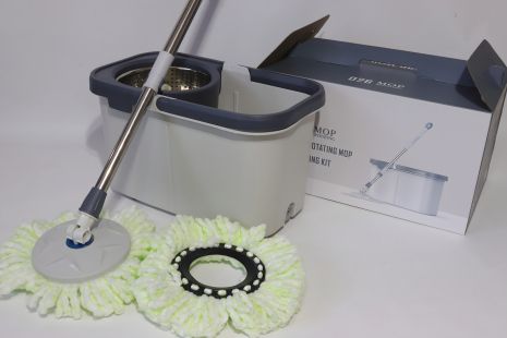 Швабра с ведром и автоматическим круглым вращением (искусство. 026)