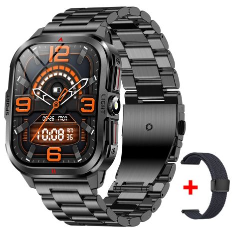Смарт часы Smart Fanastic Steel, 2 ремешка UWatch 2078