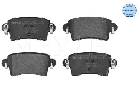Комплект гальмівних колодок NISSAN INTERSTAR, OPEL MOVANO, RENAULT MASTER, MEYLE (0252366916)