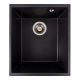 Гранитная кухонная мойка VALESO ROXY 3744 матовая Морион