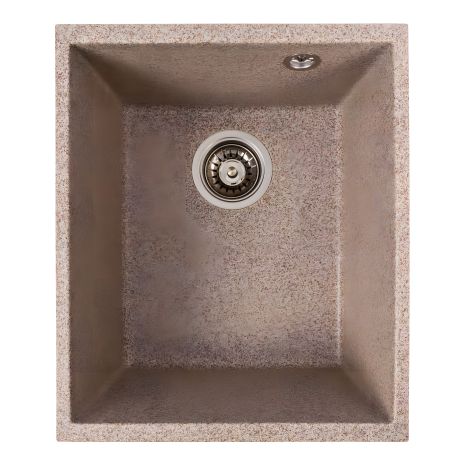VALESO ROXY 3744 матовая кухонная гранитная мойка, цвет Карамель VALESO ROXY 3744 матовая кухонная гранитная мойка, цвет Карамель