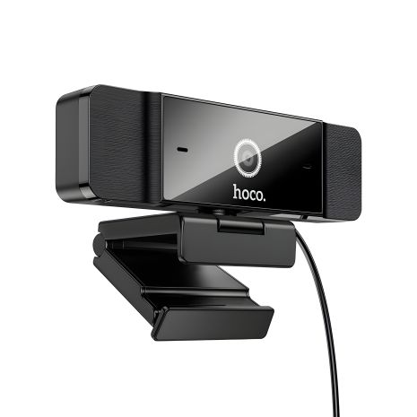 Hoco D100 Web Camera |1080p/30fps, 2MP| Black
