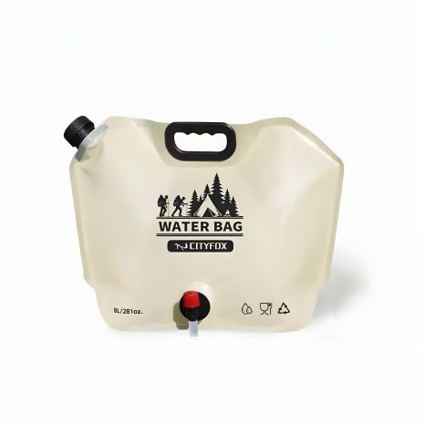 Кемпінгова складна ємність для води, 8л, Khaki