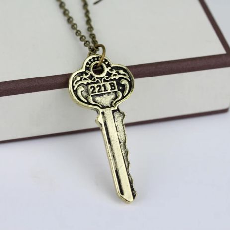 Кулон подвеска 221B из Sherlock Holmes Шерлок Холмс