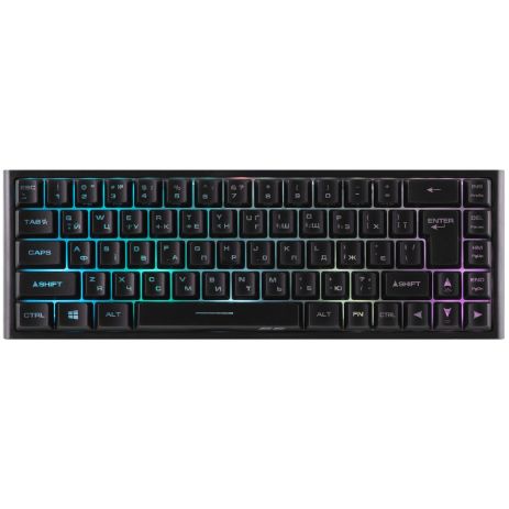 Бездротова клавіатура 2E KG360, LED, Gaming, 2.4GHz, 1000mAh, black UA UCRF Бездротова клавіатура 2E KG360, LED, Gaming, 2.4GHz, 1000mAh, black UA UCRF