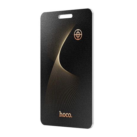 Пошуковий трекер HOCO Saviour smart positioning anti-lost device E92, Apple Find Me, IP68, BT, 110mAh, black