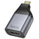 Адаптер перехідник Hoco UA33 Type-C to HDTV metal grey