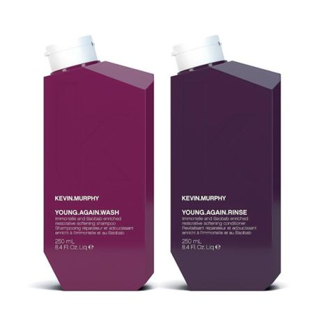 Набір Kevin.Murphy Young.Again. DUO шампунь і кондиціонер для пошкодженого волосся, 2x250 мл