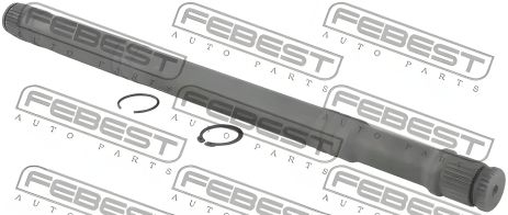 Приводний вал (піввісь) лівий для FORD TRANSIT, FEBEST (2112TTFLH) Приводний вал (піввісь) лівий для FORD TRANSIT, FEBEST (2112TTFLH)