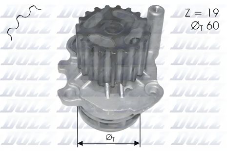 Водяний насос, помпа SKODA FABIA, AUDI A2, VW POLO, DOLZ (A196) Водяний насос, помпа SKODA FABIA, AUDI A2, VW POLO, DOLZ (A196)