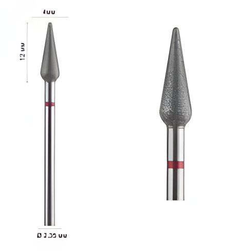 Фреза алмазная 266 (Крапля) DLX чеврона 040 Фреза алмазная 266 (Крапля) DLX чеврона 040