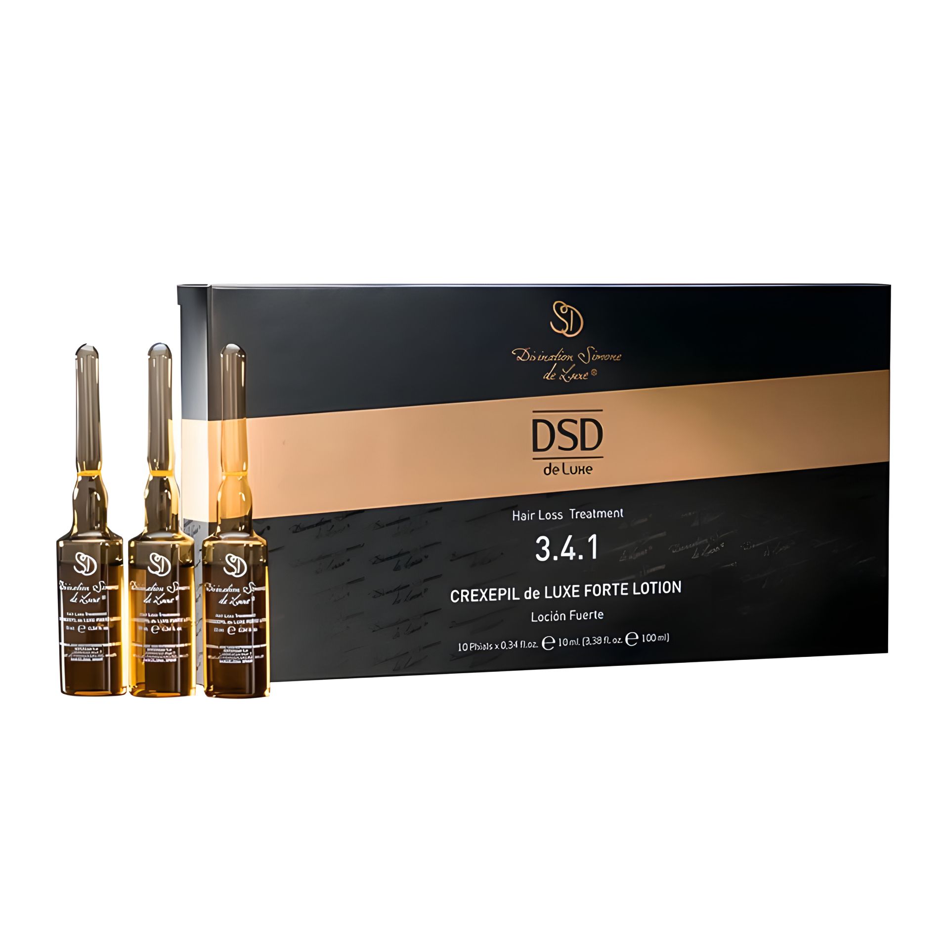 Лосьон против выпадения волос DSD Crexepil de Luxe Forte Lotion №3.4.1 упаковка 10х10 мл Лосьон против выпадения волос DSD Crexepil de Luxe Forte Lotion №3.4.1 упаковка 10х10 мл