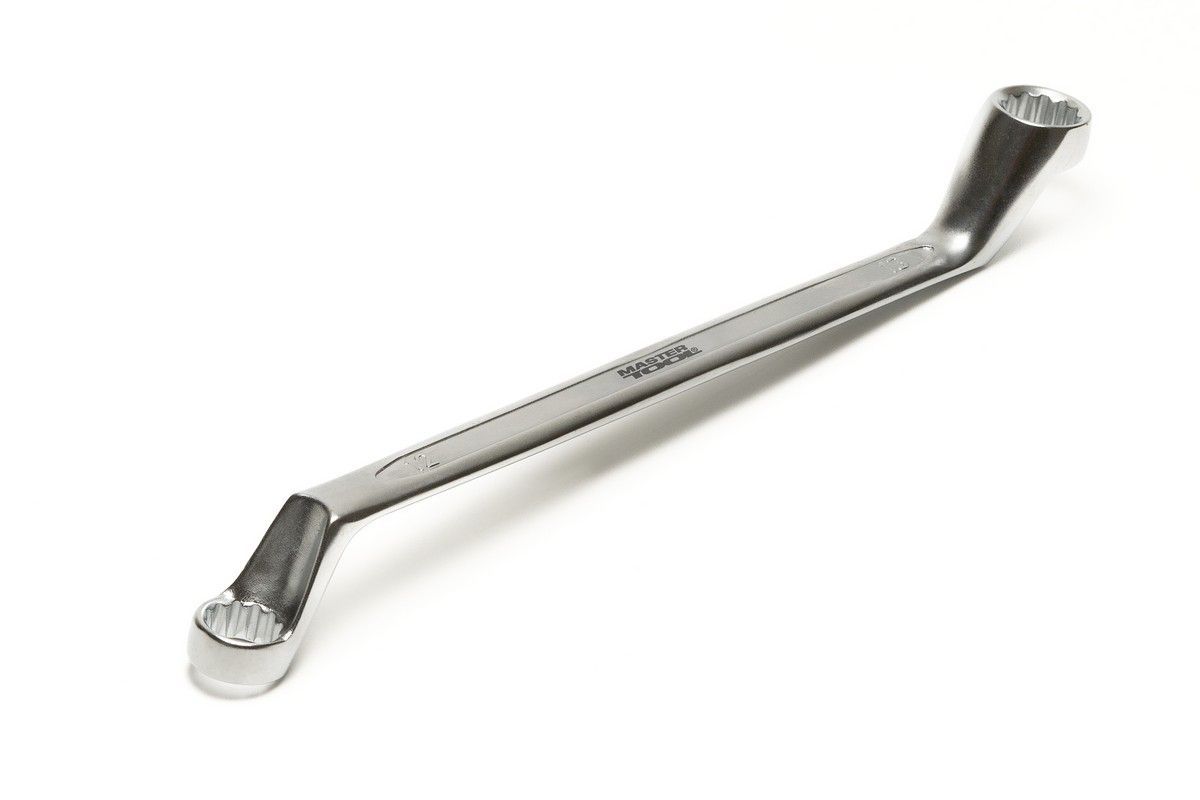 Ключ накидний COLD STAMPED 12х13 мм CrV DIN897 SS MASTERTOOL 72-1213 Ключ накидний COLD STAMPED 12х13 мм CrV DIN897 SS MASTERTOOL 72-1213