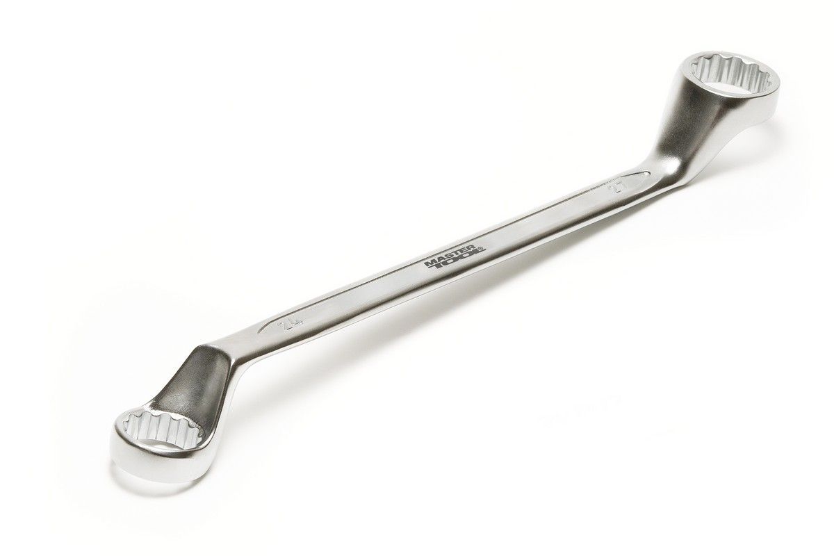 Ключ накидний COLD STAMPED 24х27 мм CrV DIN897 SS MASTERTOOL 72-2427 Ключ накидний COLD STAMPED 24х27 мм CrV DIN897 SS MASTERTOOL 72-2427