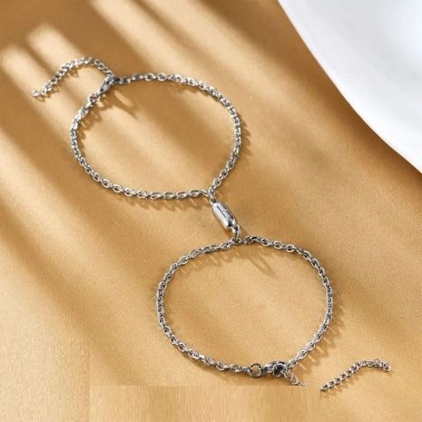 Парные браслеты влюбленных для двух влюбленных магнитный