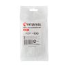 Хомут пластиковый, 2,5×100 мм, 100 шт/упак, белый INTERTOOL TC-2510