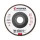 Диск шлифовальный лепестковый, 115×22 мм, зерно K60 INTERTOOL BT-0106