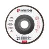 Диск шлифовальный лепестковый, 115×22 мм, зерно K60 INTERTOOL BT-0106