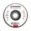 Диск шлифовальный INTERTOOL BT-0203, 125×22 мм, зерно K36, 13300 об/мин