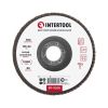 Диск шлифовальный лепестковый, 125×22 мм, зерно K60 INTERTOOL BT-0206