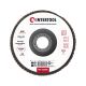 Лепестковый шлифовальный диск, 125×22 мм, зерно K80, 13300 об/мин INTERTOOL BT-0208