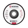 Диск шлифовальный лепестковый, 125×22 мм, зерно K100 INTERTOOL BT-0210