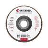 Диск шлифовальный лепестковый, 125×22 мм, зерно K120 INTERTOOL BT-0212