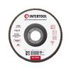 Диск шлифовальный лепестковый, 125×22 мм, зерно K150 INTERTOOL BT-0215