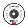Диск шлифовальный лепестковый, 180×22 мм, зерно K100 INTERTOOL BT-0230