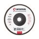 Диск шлифовальный лепестковый, 180×22 мм, зерно K100 INTERTOOL BT-0230