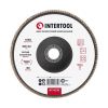 Диск шлифовальный лепестковый, 180×22 мм, зерно K150 INTERTOOL BT-0235