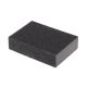 Губка для шлифования 100*70*25 мм, оксид алюминия К80 INTERTOOL HT-0908