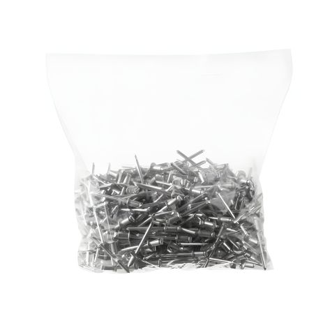 Стальная заклепка INTERTOOL RT-5008, 5,0×8,0 мм, 500 шт. Стальная заклепка INTERTOOL RT-5008, 5,0×8,0 мм, 500 шт.