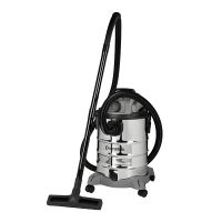 Пилосос будівельний, 1,4 кВт, >17 кПа, бак 30 л нержавіюча сталь 410, розетка, HEPA фільтр, шланг 3 м INTERTOOL DT-1030