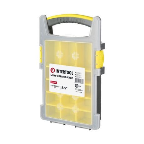 Мини-органайзер 8.5", 210*338*62мм INTERTOOL BX-4008