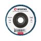 Диск зачистной из вспененного абразива, голубой, 125×22,2×13 мм, P46, T27 INTERTOOL BT-0604