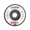 Диск шлифовальный лепестковый, 115×22 мм, зерно K80 INTERTOOL BT-0108