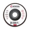 Шлифовальный лепестковый диск INTERTOOL 115×22 мм, зерно К100 (BT-0110)