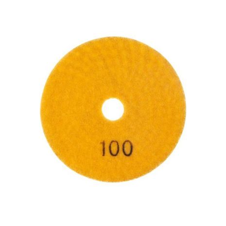 Круг алмазный шлифовальный гибкий на липучке 100 мм P100 INTERTOOL BT-0907