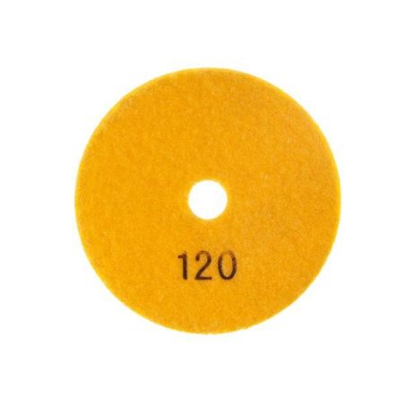 Круг алмазный шлифовальный гибкий на липучке 100 мм P120 INTERTOOL BT-0908