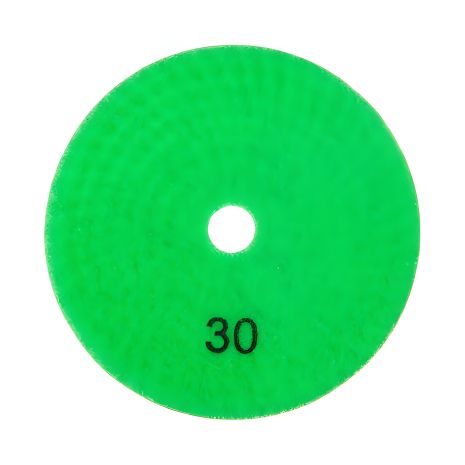 Коло алмазне шліфувальне на липучці INTERTOOL BT-0922, 125 мм P30